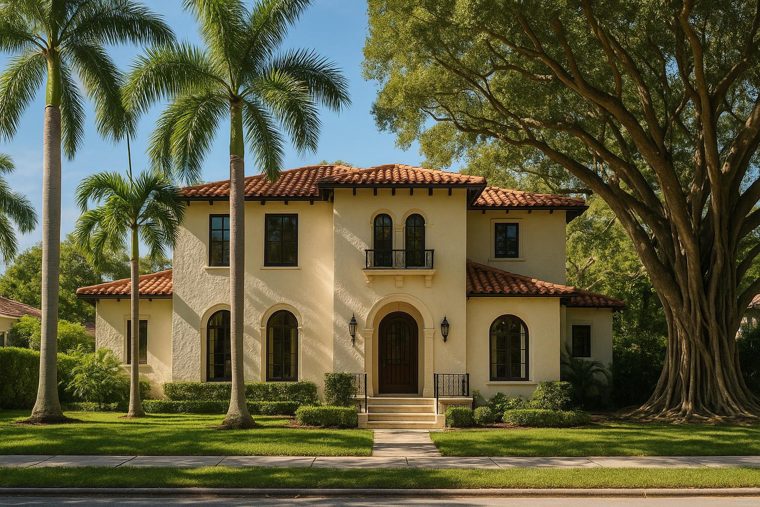 3BR rental in Coral Gables — Coral Gables Mediterranean — 3BR home with pool